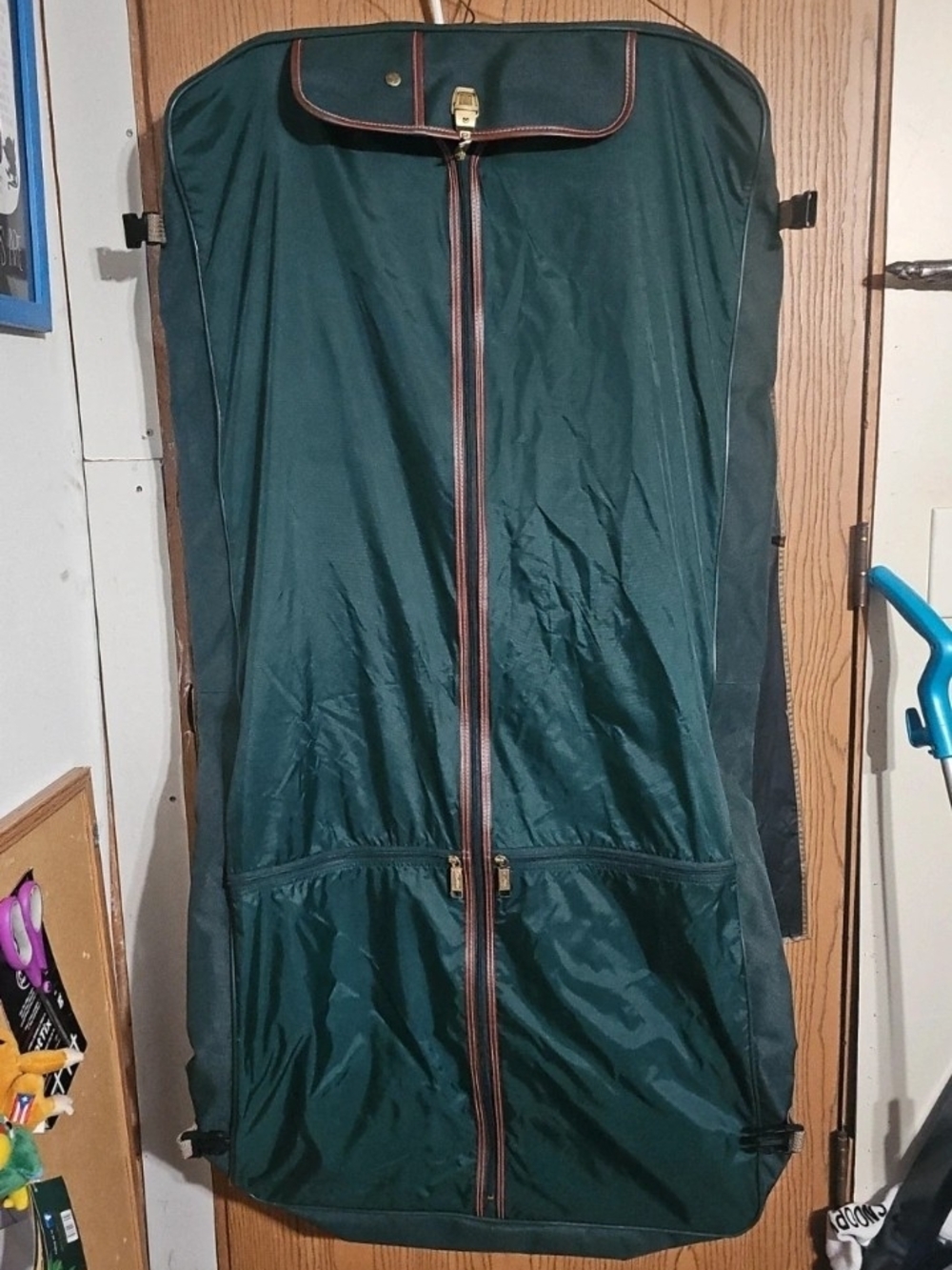 Dark Green Garment Bag